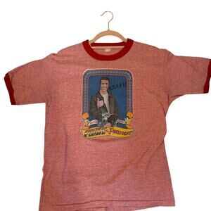Vintage the Fonz / I’m with stupid tee shirt
